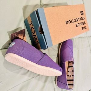Toms Shoes Dusky Purple Heritage Canvas